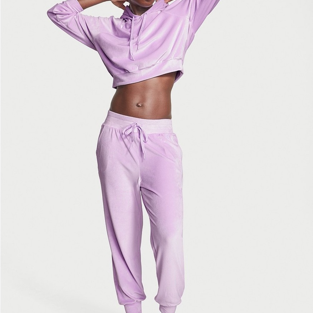 Victoria secret jacket with zipper and jogger pants